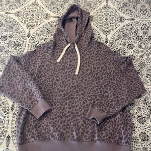 Buffalo David Bitton Wonen’s Purple Patterned Hoodie